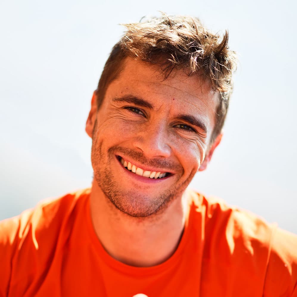 Edu Marín of the Rockbusters team – portrait