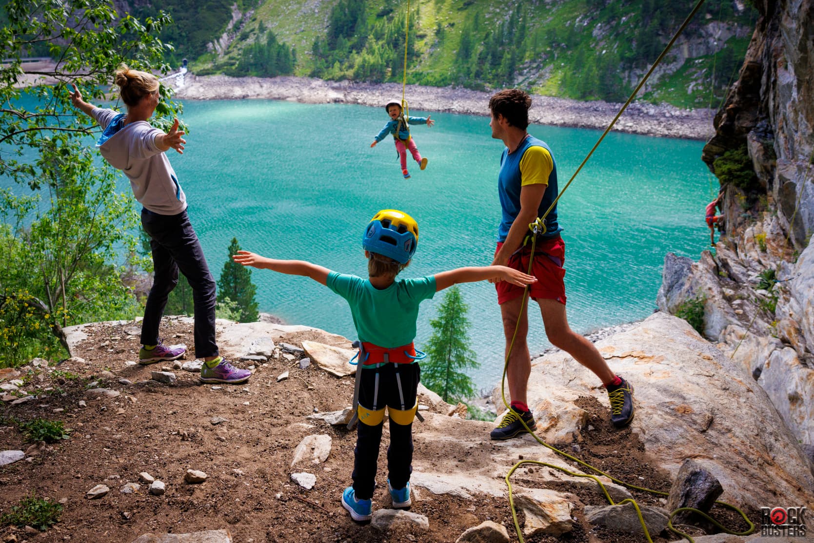 Rockbusters climbing in Maltatal, Austria