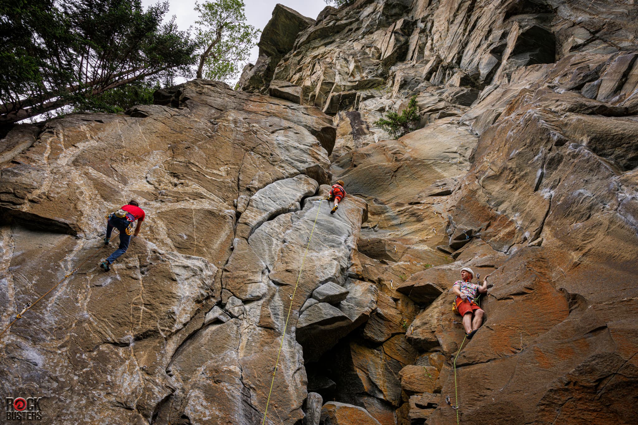 Rockbusters climbing in Maltatal, Austria
